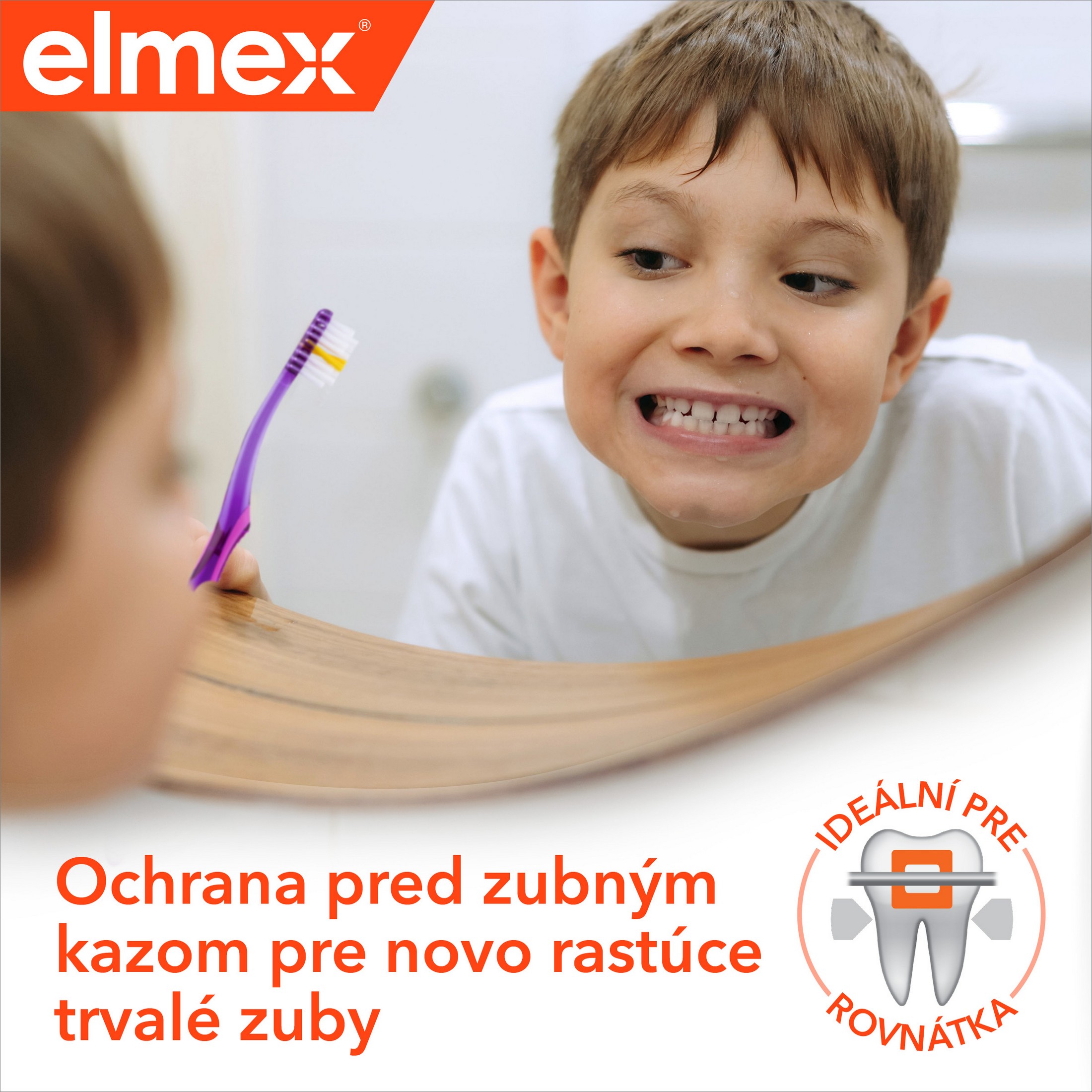 Elmex Junior 6–12 rokov zubná pasta 2×75 ml
