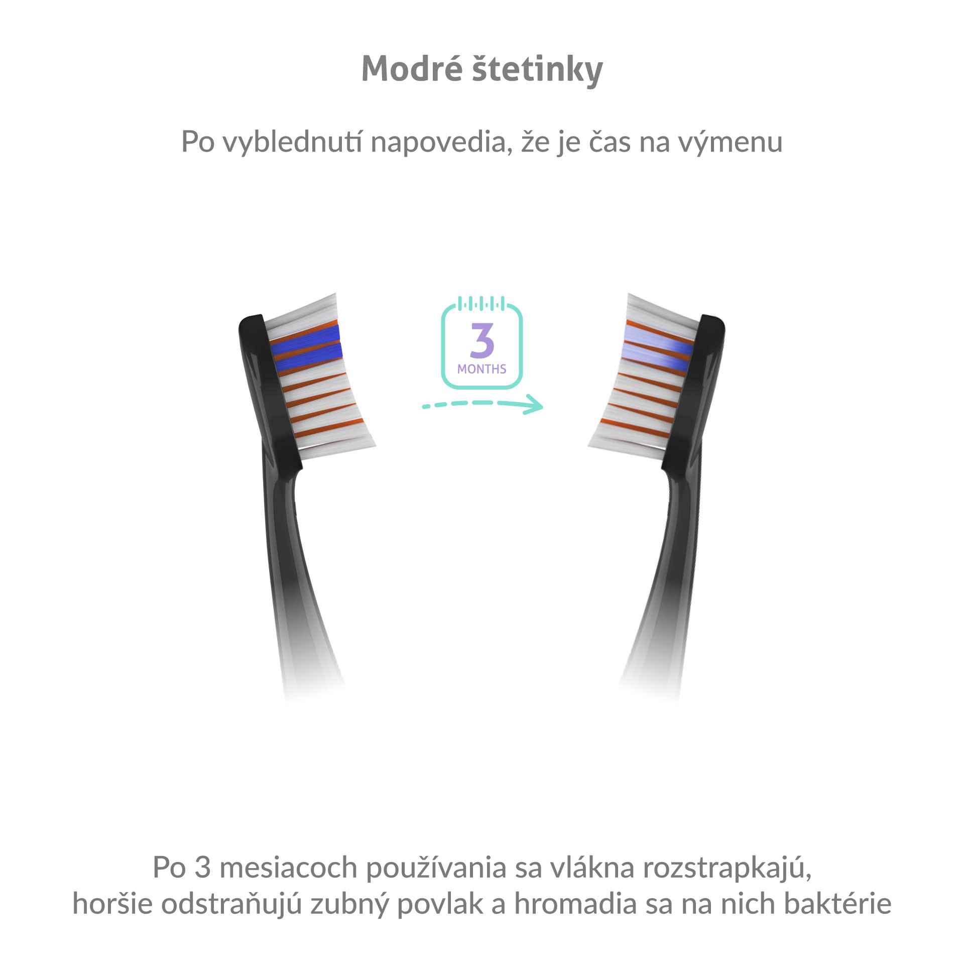TrueLife SonicBrush K150 UV Whiten náhradné hlavice 2 ks
