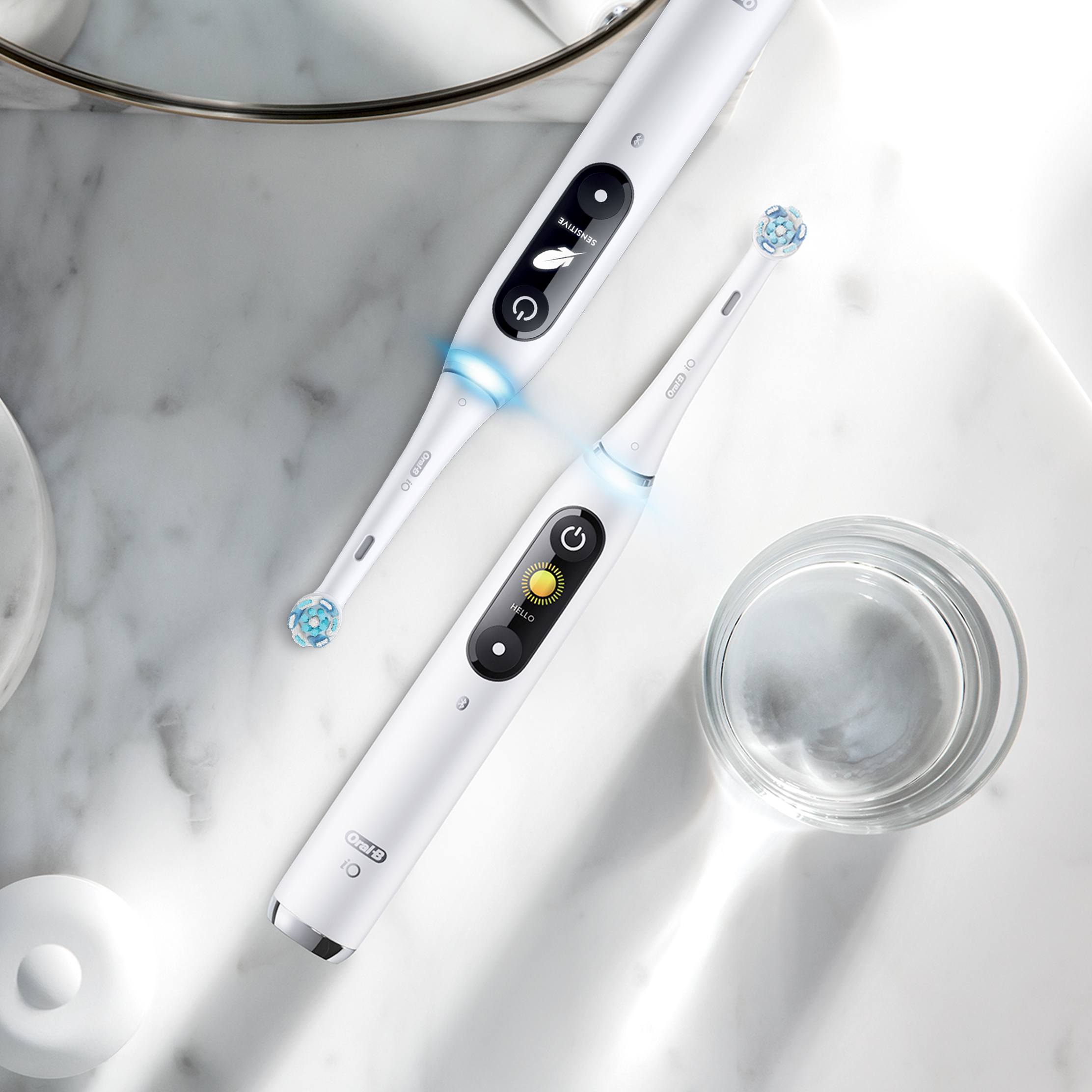 Oral-B iO Series 7 Duo White Alabaster magnetická kefka 2 ks