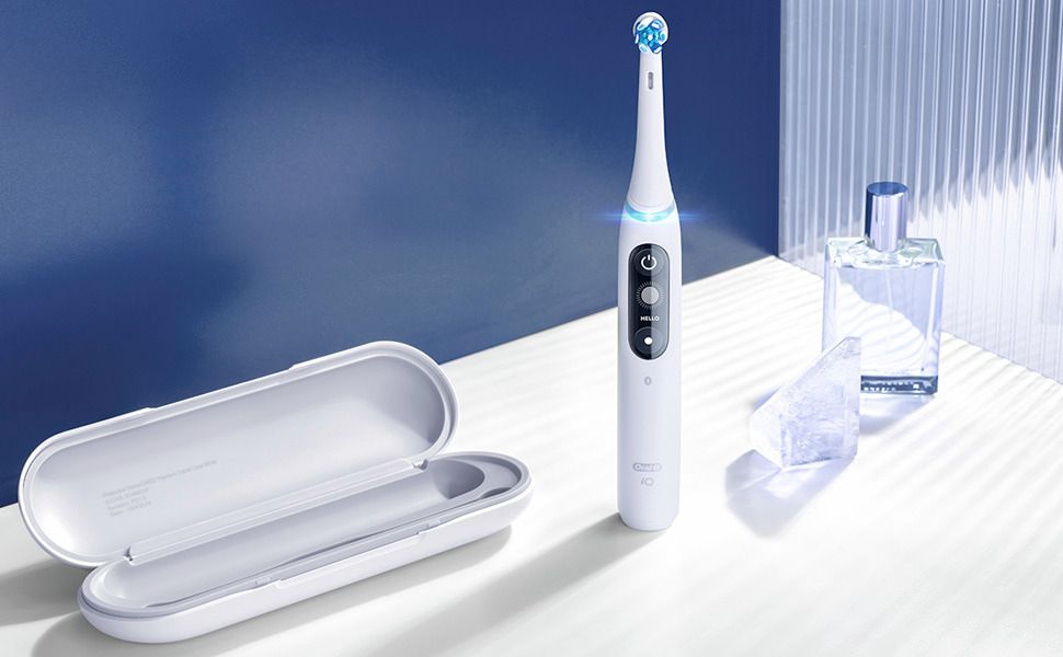Oral-B iO Series 7 Duo White+White magnetická kefka 2 ks