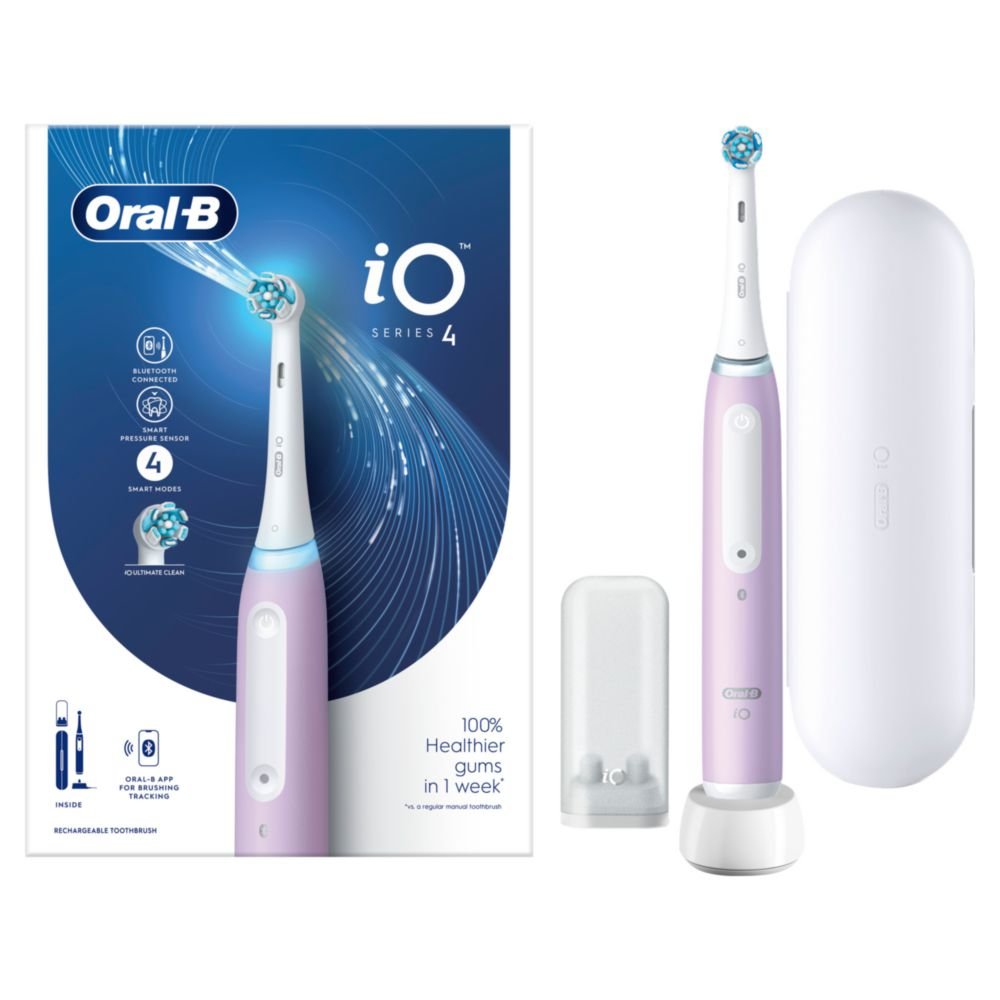 Oral-B iO Series 4 Lavender magnetická kefka