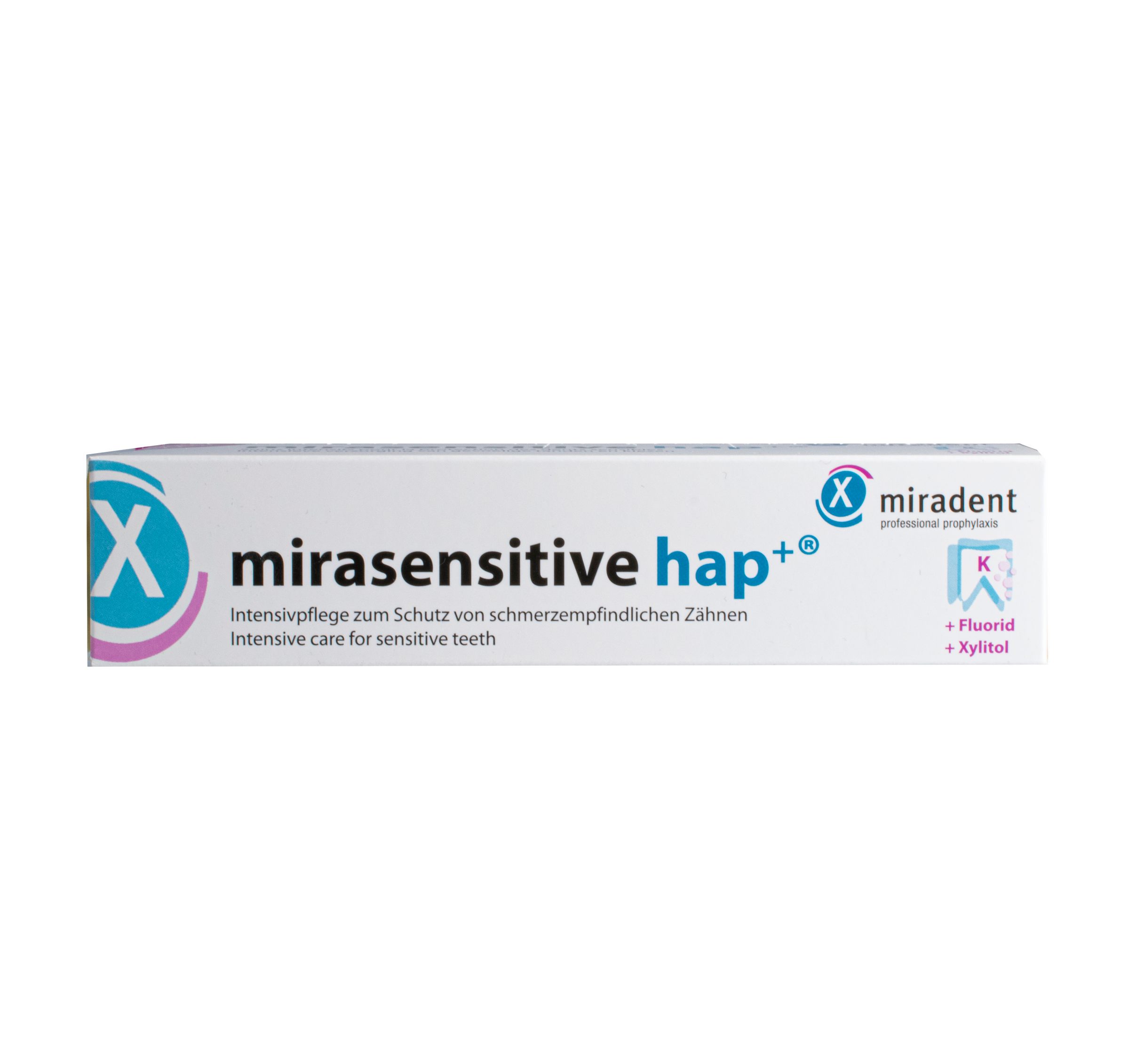 Miradent Mirasensitive hap+ zubná pasta 50 ml
