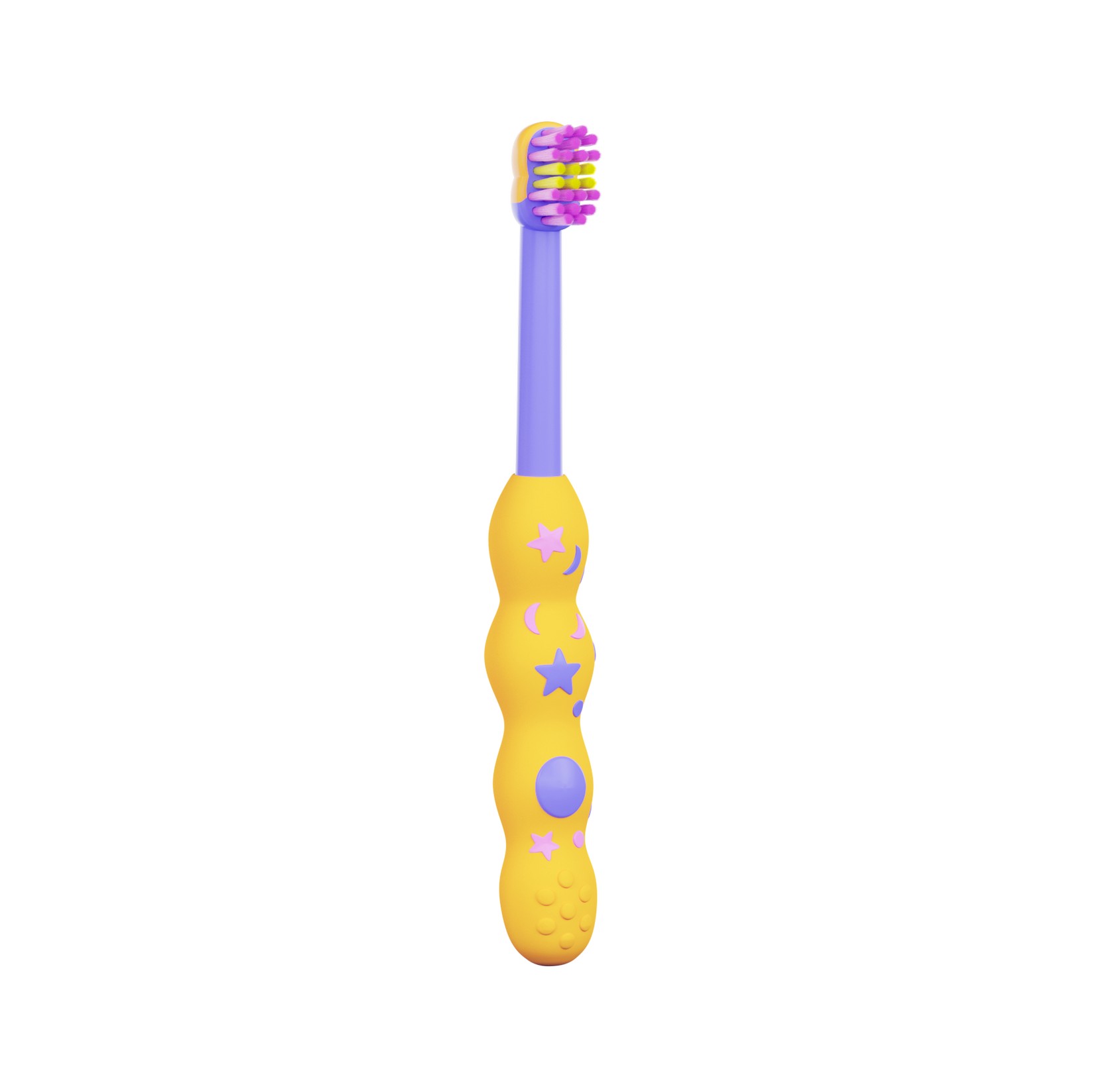 Nordics Premium Baby Soft 4080 Yellow detská zubná kefka