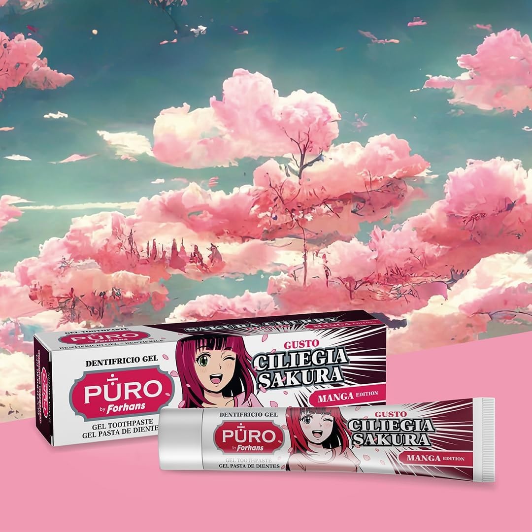 Püro by Forhans Manga Edition Sakura Cherry zubná pasta 75 ml