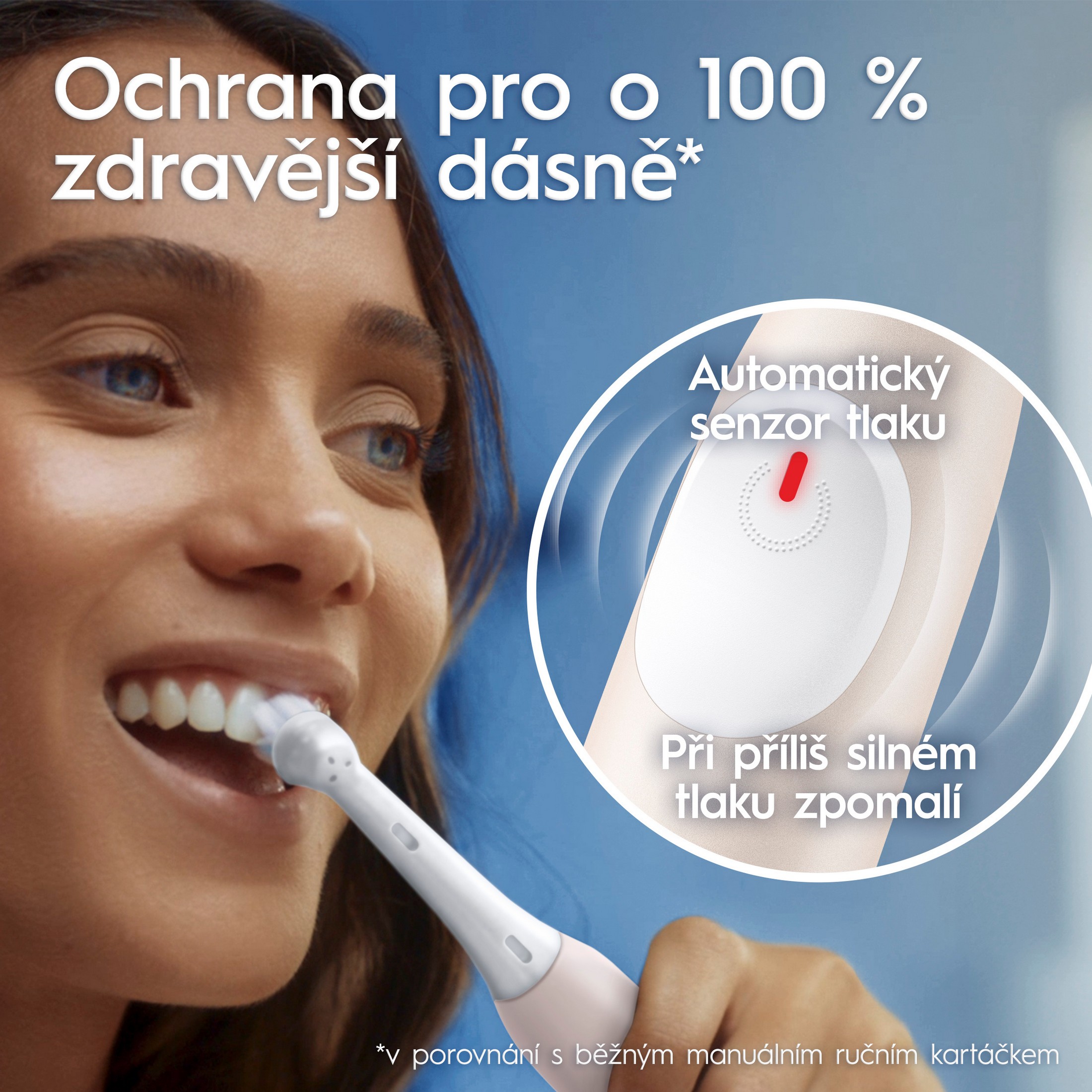 Oral-B iO Series 2 Rose Gold elektrická kefka + cestovné puzdro