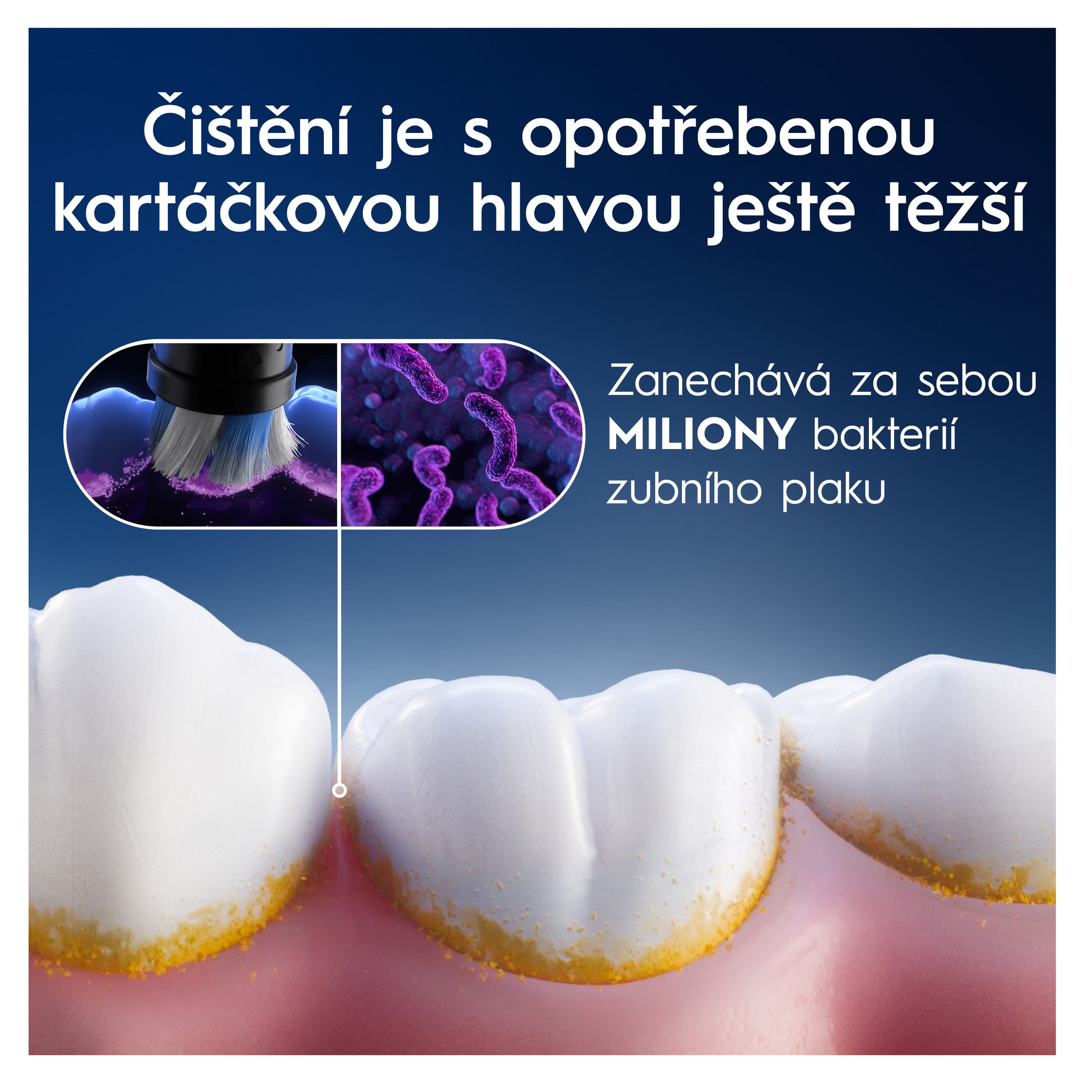 Oral-B iO Radiant White Black náhradné hlavice 4+4 ks