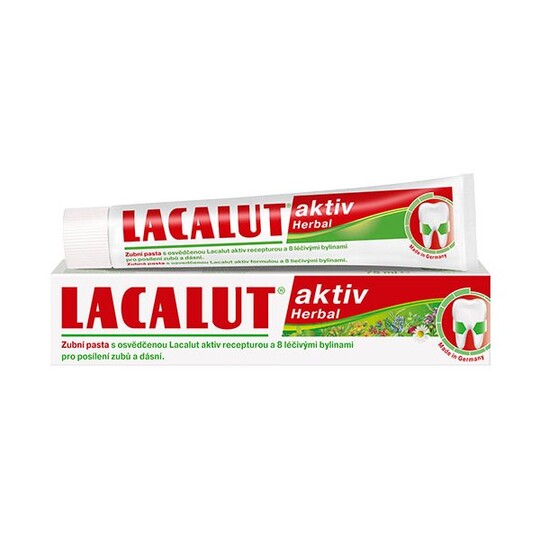 Lacalut Aktiv Herbal zubná pasta 75 ml