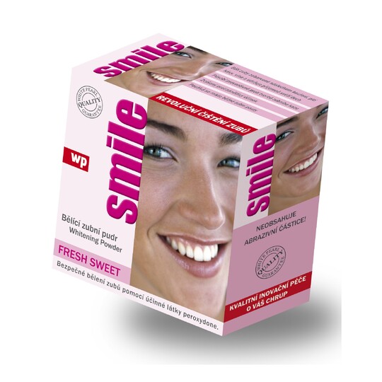 White Pearl Smile Freshsweet bieliaci zubný púder 30g
