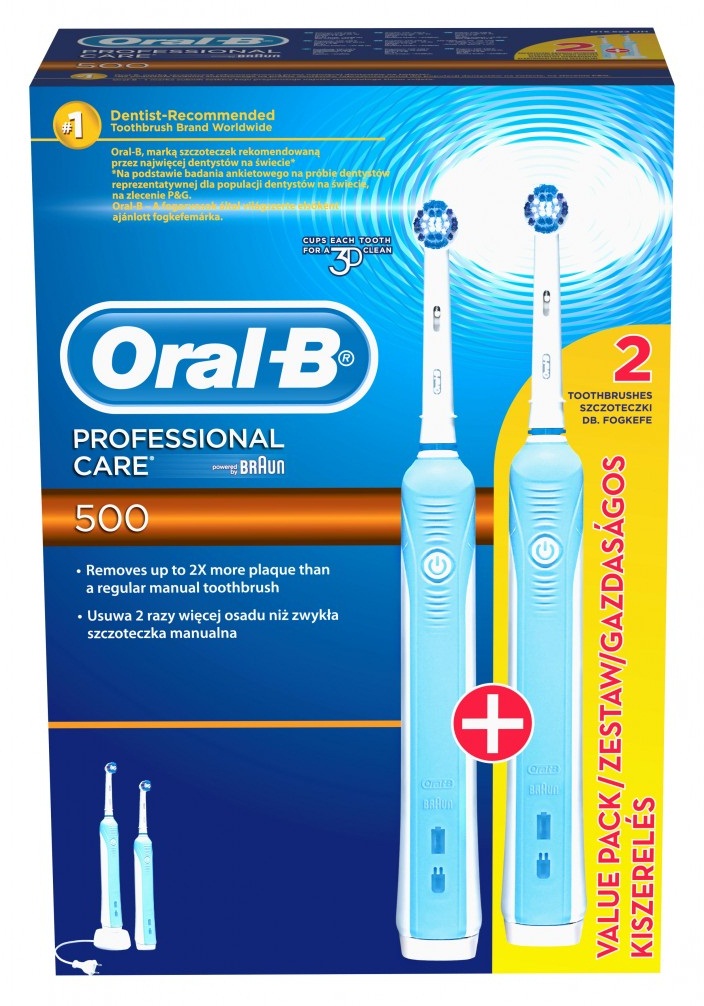 Braun Oral-B Professional Care 500 D16.553U 1+1 telo
