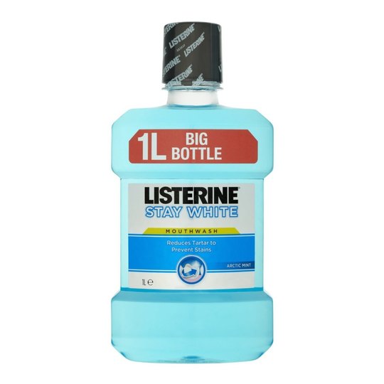 Listerine Stay White ústna voda 1 l