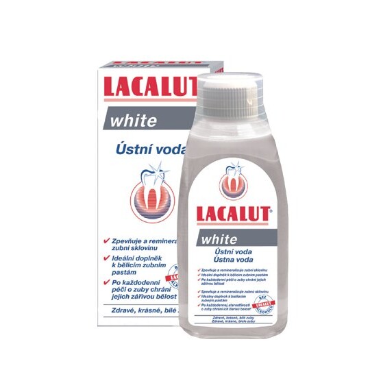 Lacalut White ústná voda 300ml