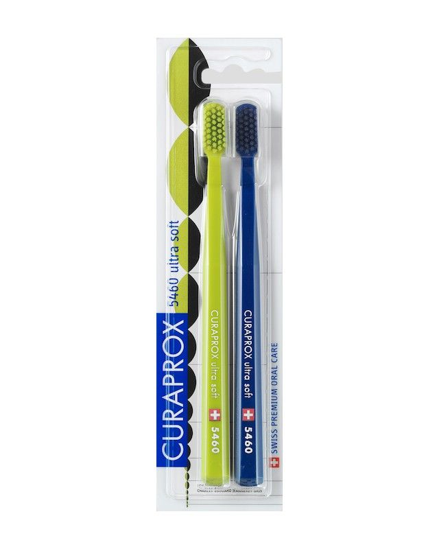 Curaprox CS5460 Ultrasoft Jeanneret-Gris Edition, 2 ks