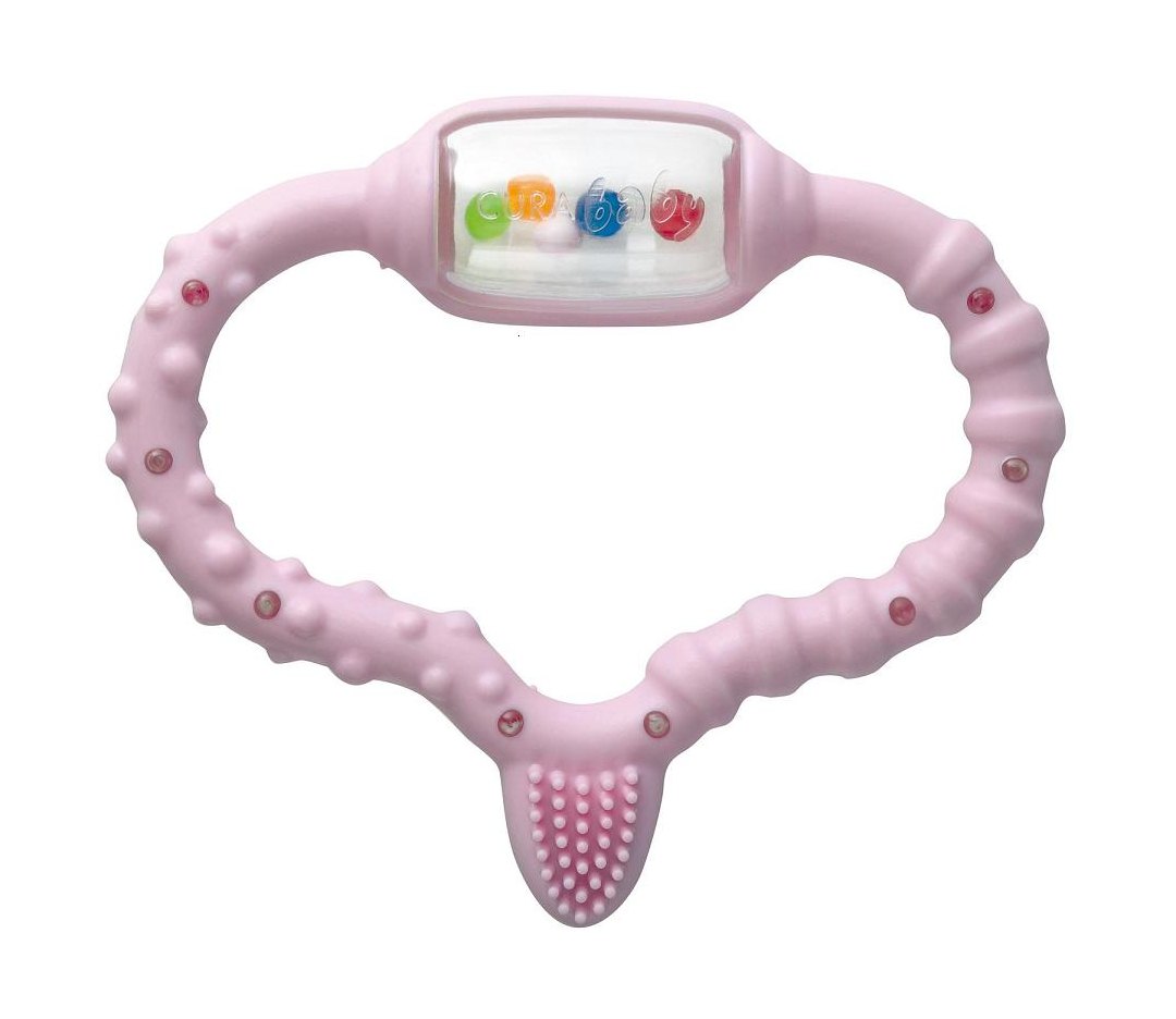 Curaprox Curababy Girl kúsatko pre dievčatká (ružové)