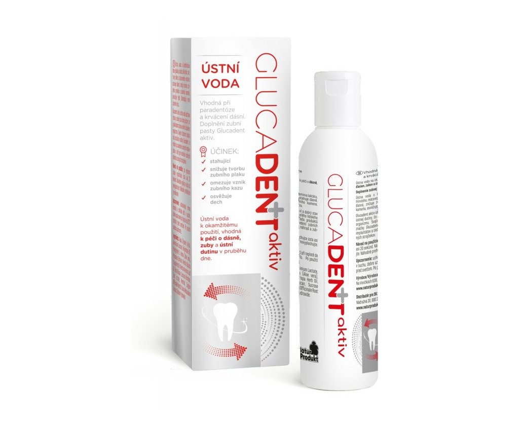 Glucadent+ ústní voda 200 ml