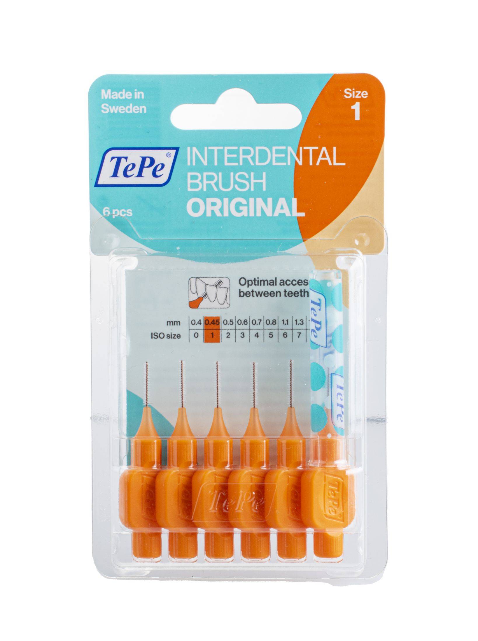 Tepe Original medzizubné kefky 0,45 mm 6 ks