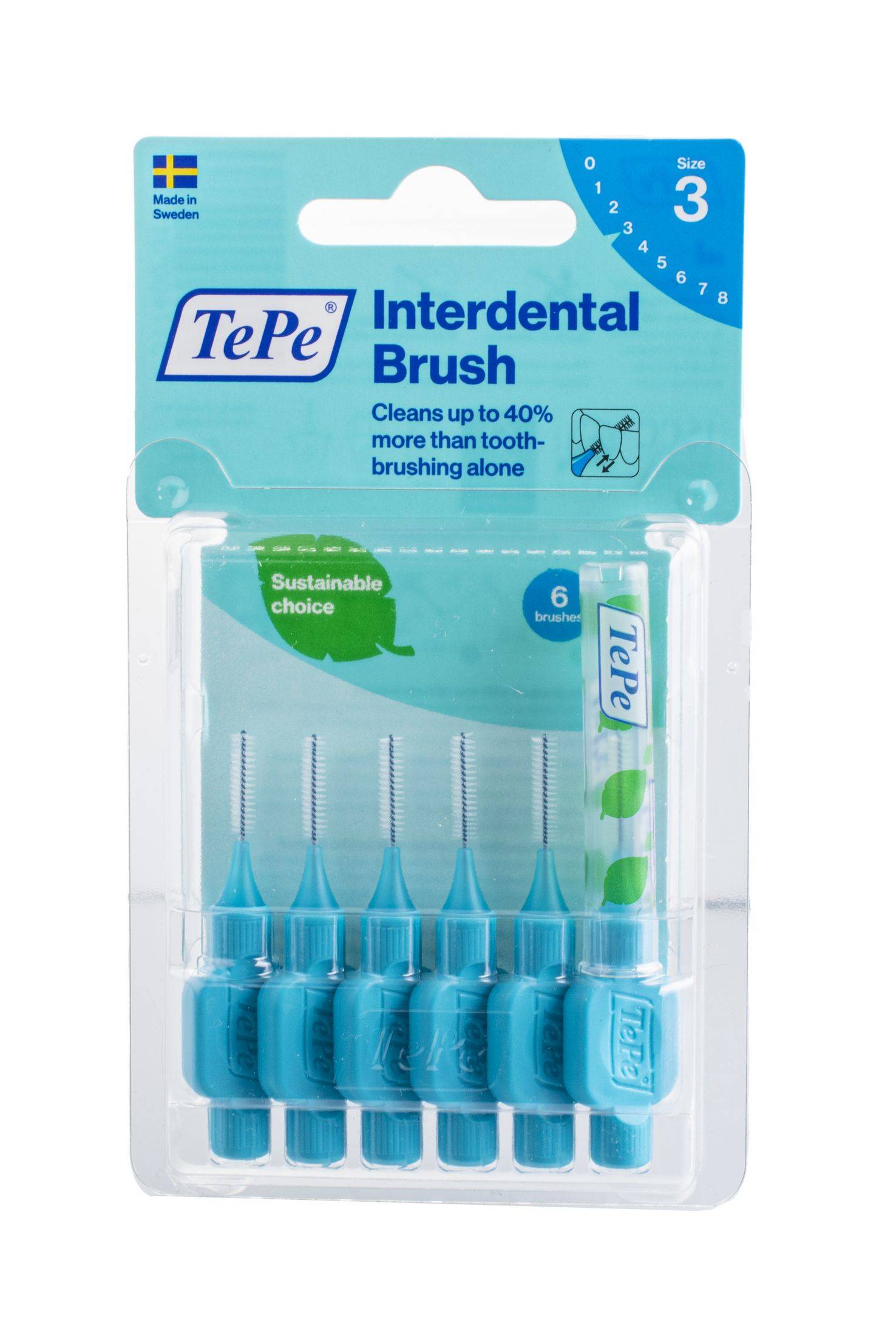 TePe Original medzizubné kefky 0,6 mm 6 ks