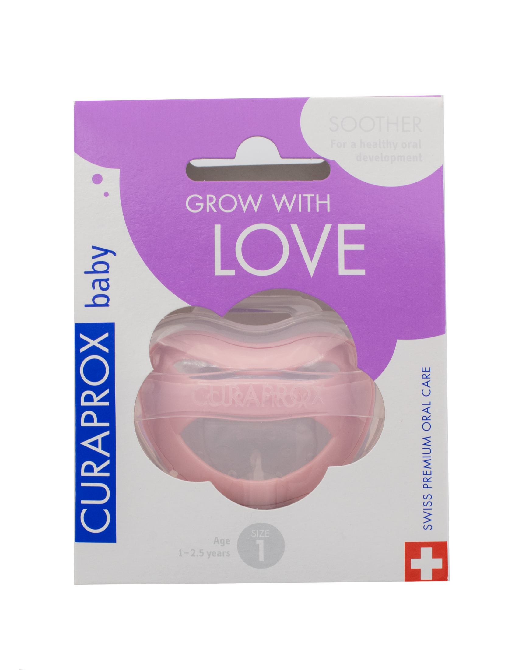 Curaprox Breath Easy cumlík 7-18 mesiacov, KORALOVÝ