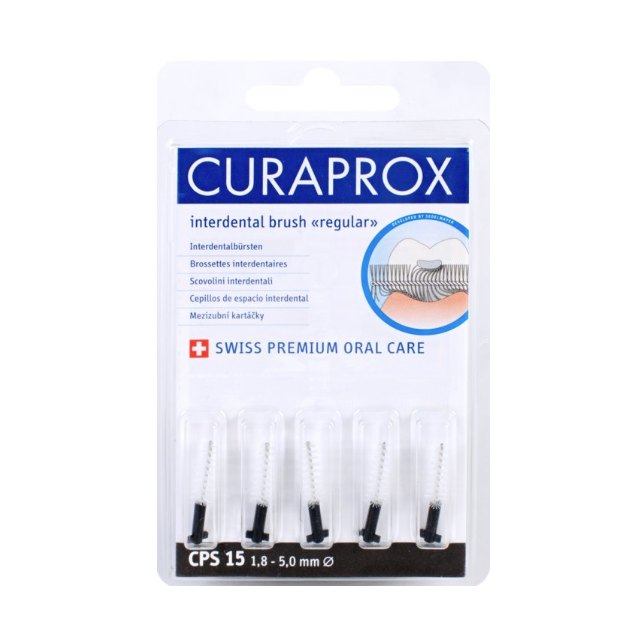 Curaprox CPS Regular 15 medzizubné kefky 5 ks