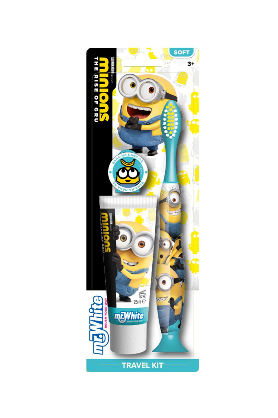 Mr.White Minions detská cestovná sada